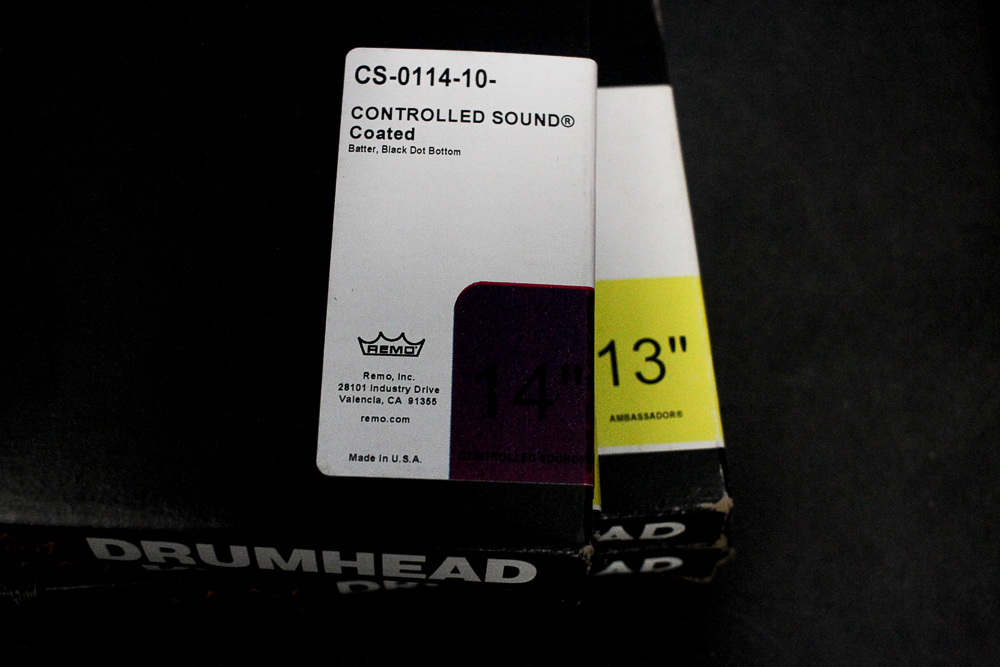 Yamaha Drum Set With Accessories Including Drum Heads