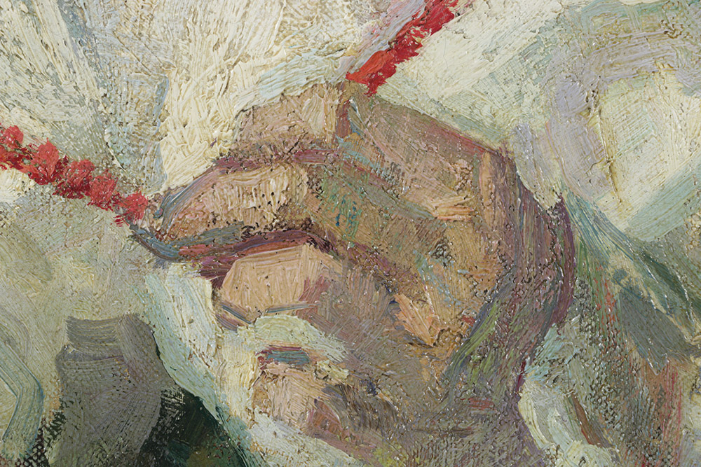 Emily B. Waite Original Oil on Canvas of Woman's Portrait