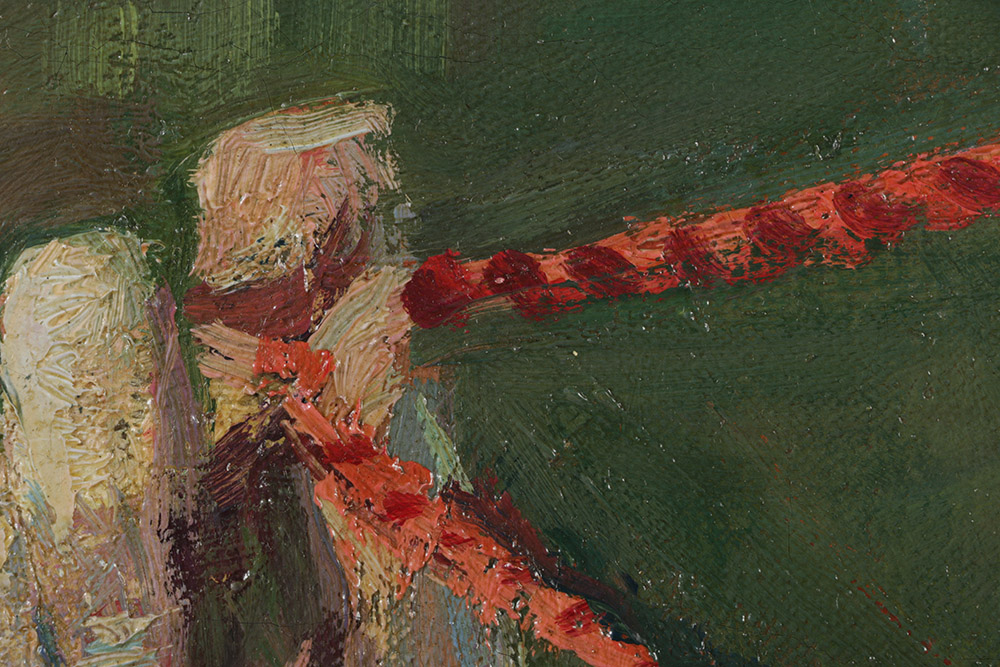 Emily B. Waite Original Oil on Canvas of Woman's Portrait