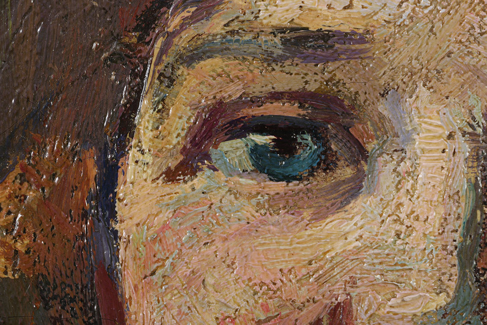 Emily B. Waite Original Oil on Canvas of Woman's Portrait