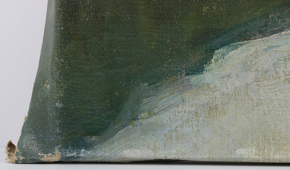 Emily B. Waite Original Oil on Canvas of Woman's Portrait