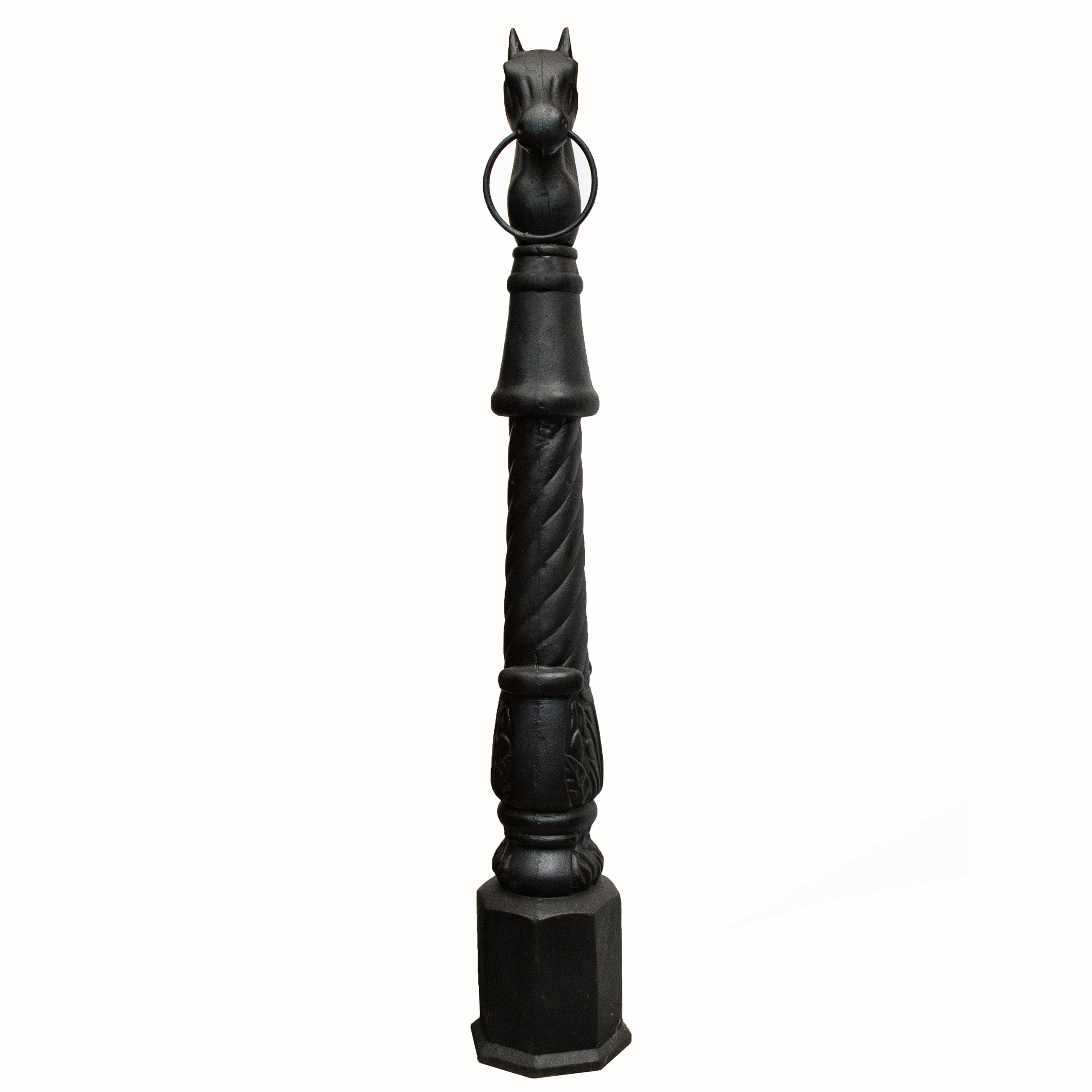 Cast Iron Horse Shaped Hitching Post