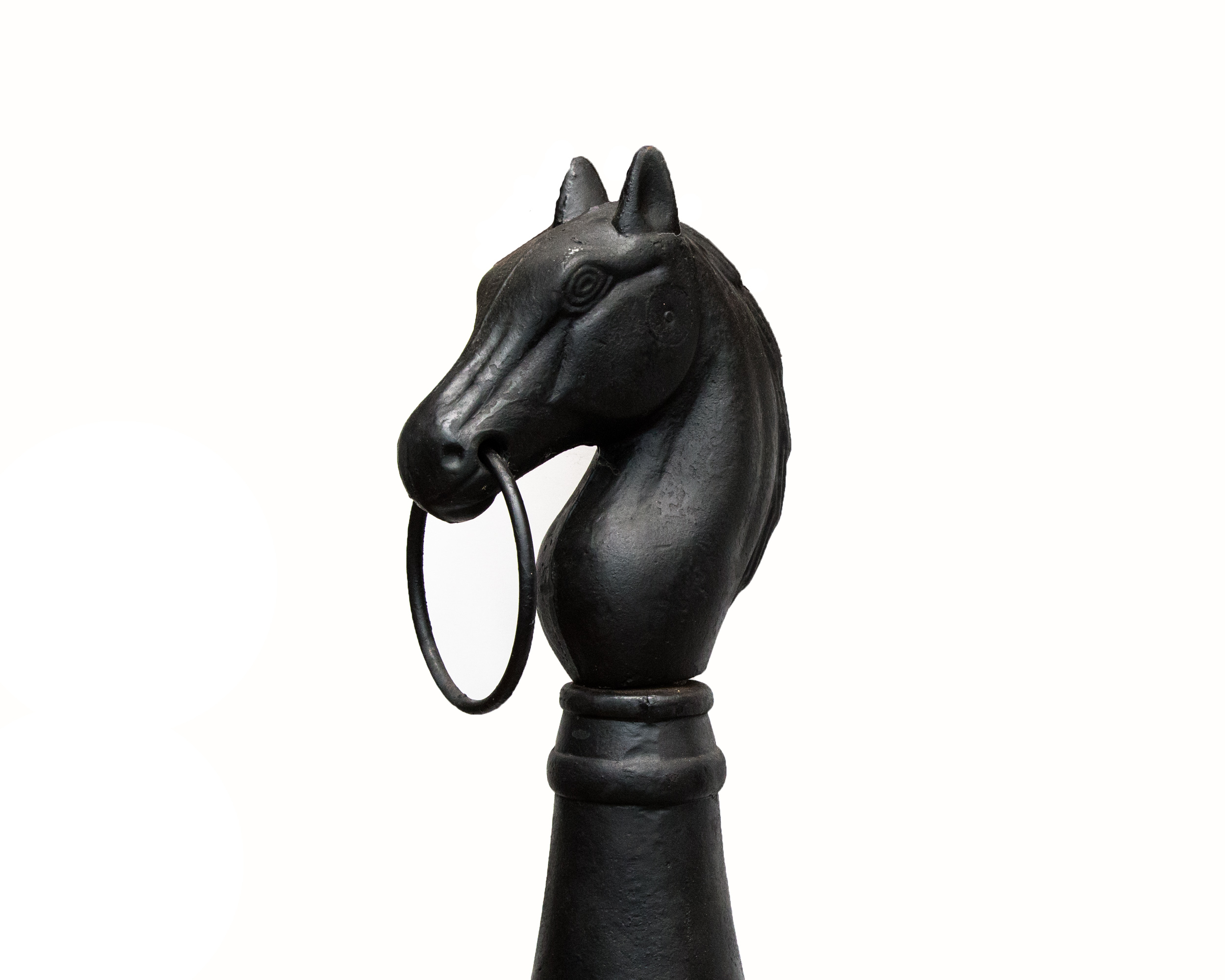 Cast Iron Horse Shaped Hitching Post