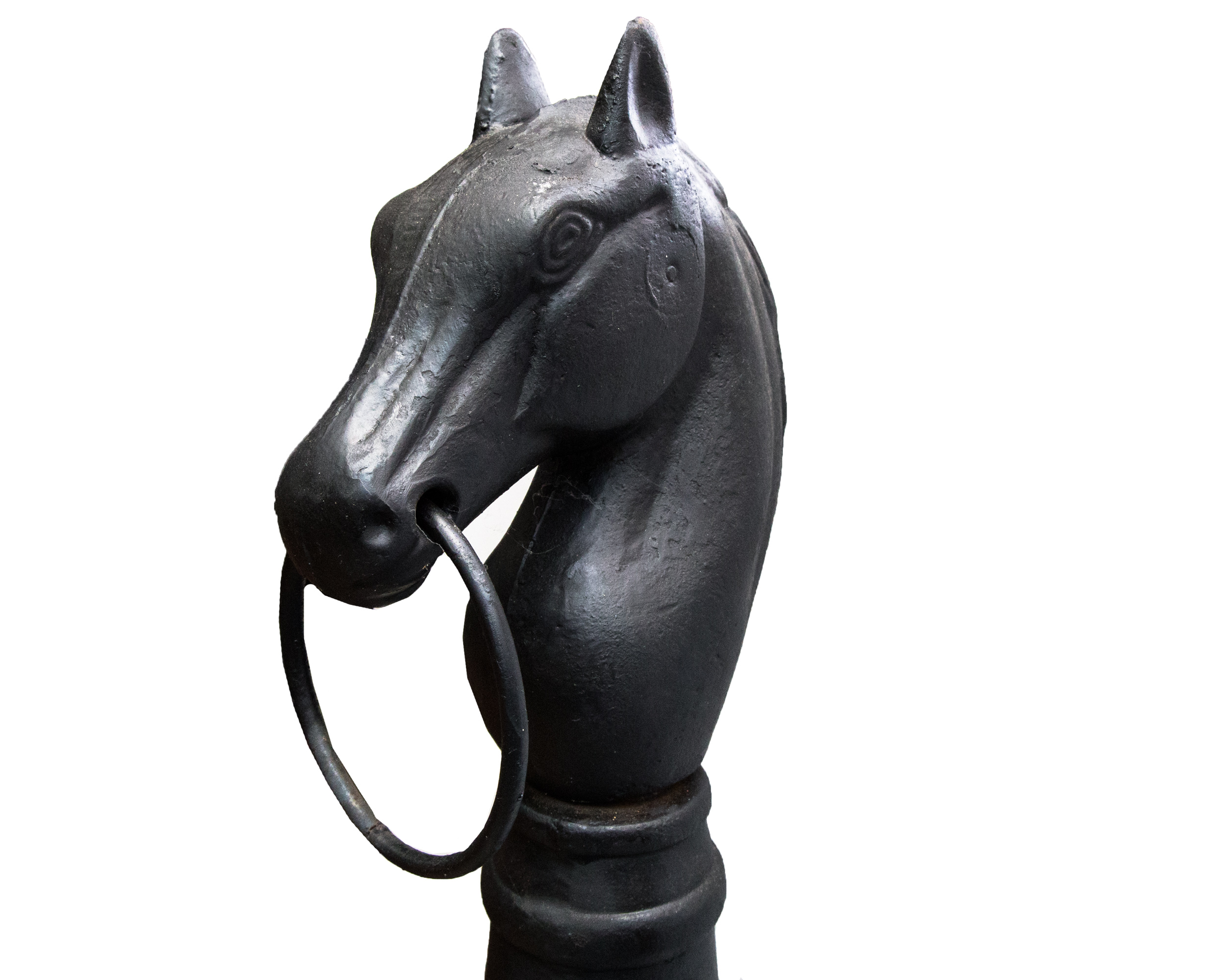 Cast Iron Horse Shaped Hitching Post