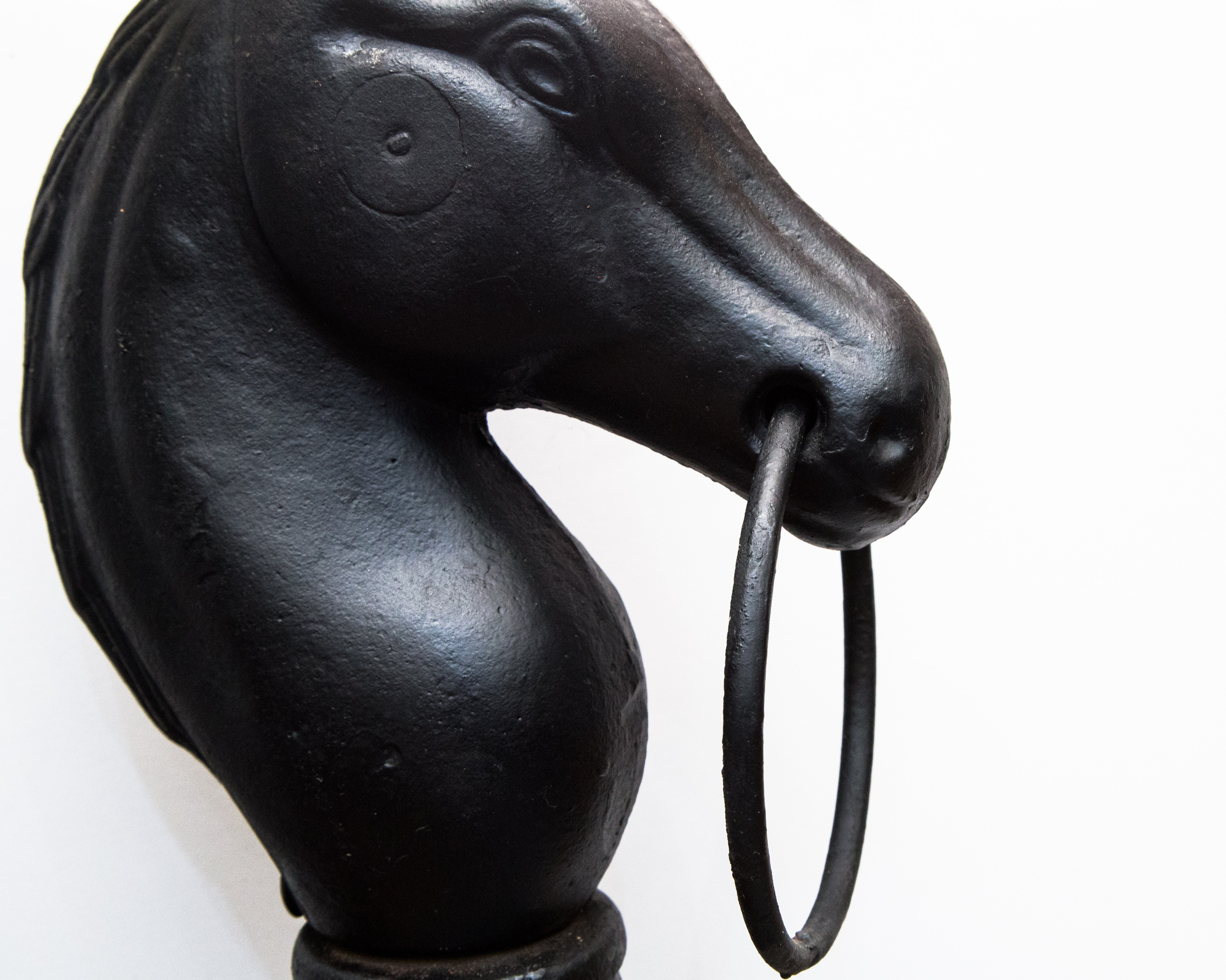 Cast Iron Horse Shaped Hitching Post