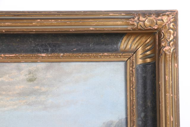 Oil on Canvas Mountainous Landscape by William Carson