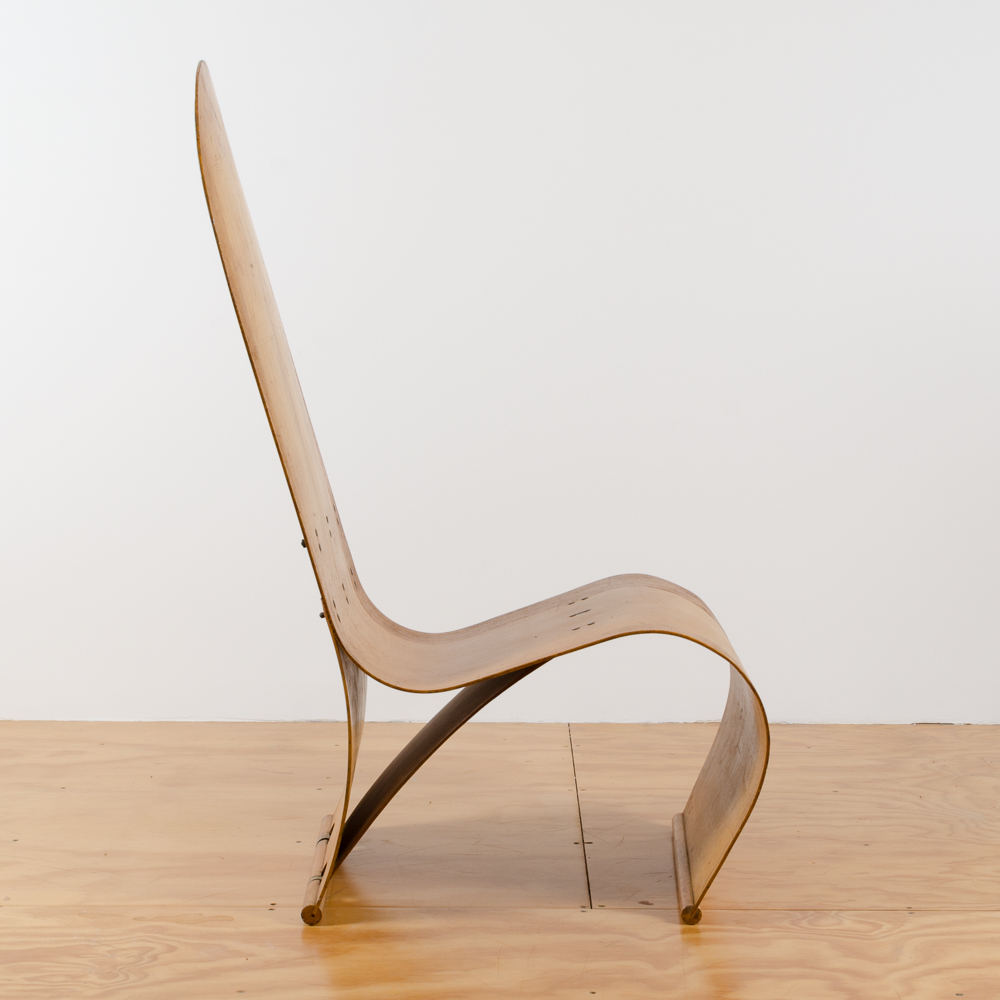 Rare Herbert Von Thaden Bent Plywood Lounge Chair Circa 1940s