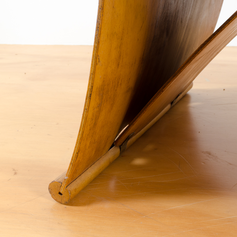 Rare Herbert Von Thaden Bent Plywood Lounge Chair Circa 1940s