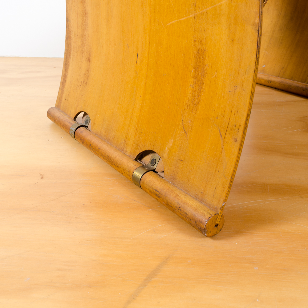 Rare Herbert Von Thaden Bent Plywood Lounge Chair Circa 1940s