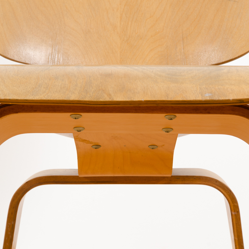 1950s Charles and Ray Eames for Herman Miller LCW Chair