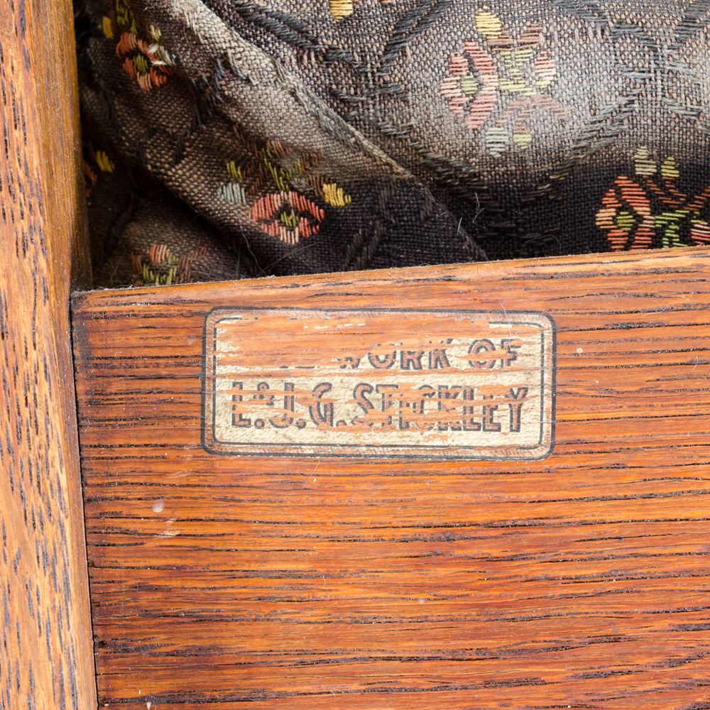 Circa 1912 to 1920 Arts and Crafts Rocking Chair by L. & J.G. Stickley