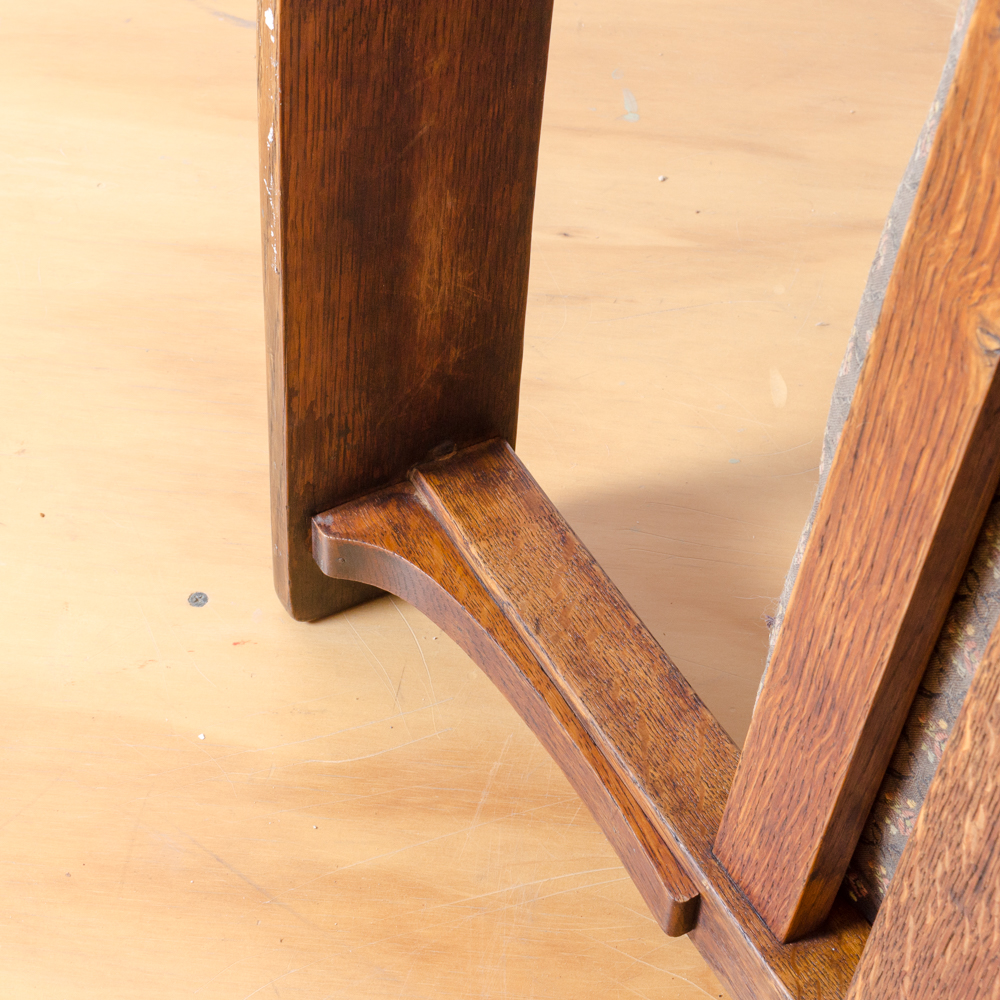 Circa 1912 to 1920 Arts and Crafts Rocking Chair by L. & J.G. Stickley