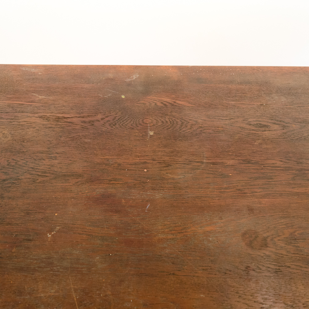 Vintage Arts and Crafts Oak Dining Table