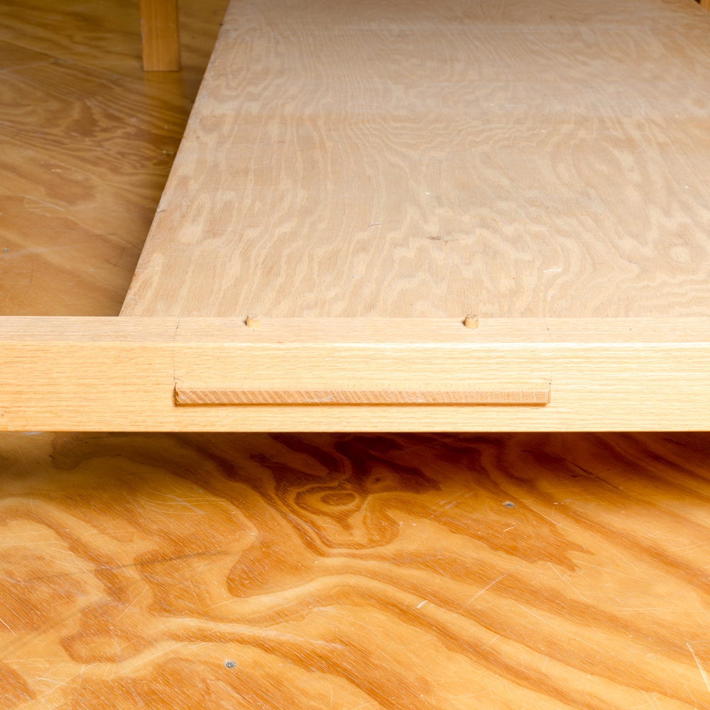 Vintage Mission Style Oak Work Table