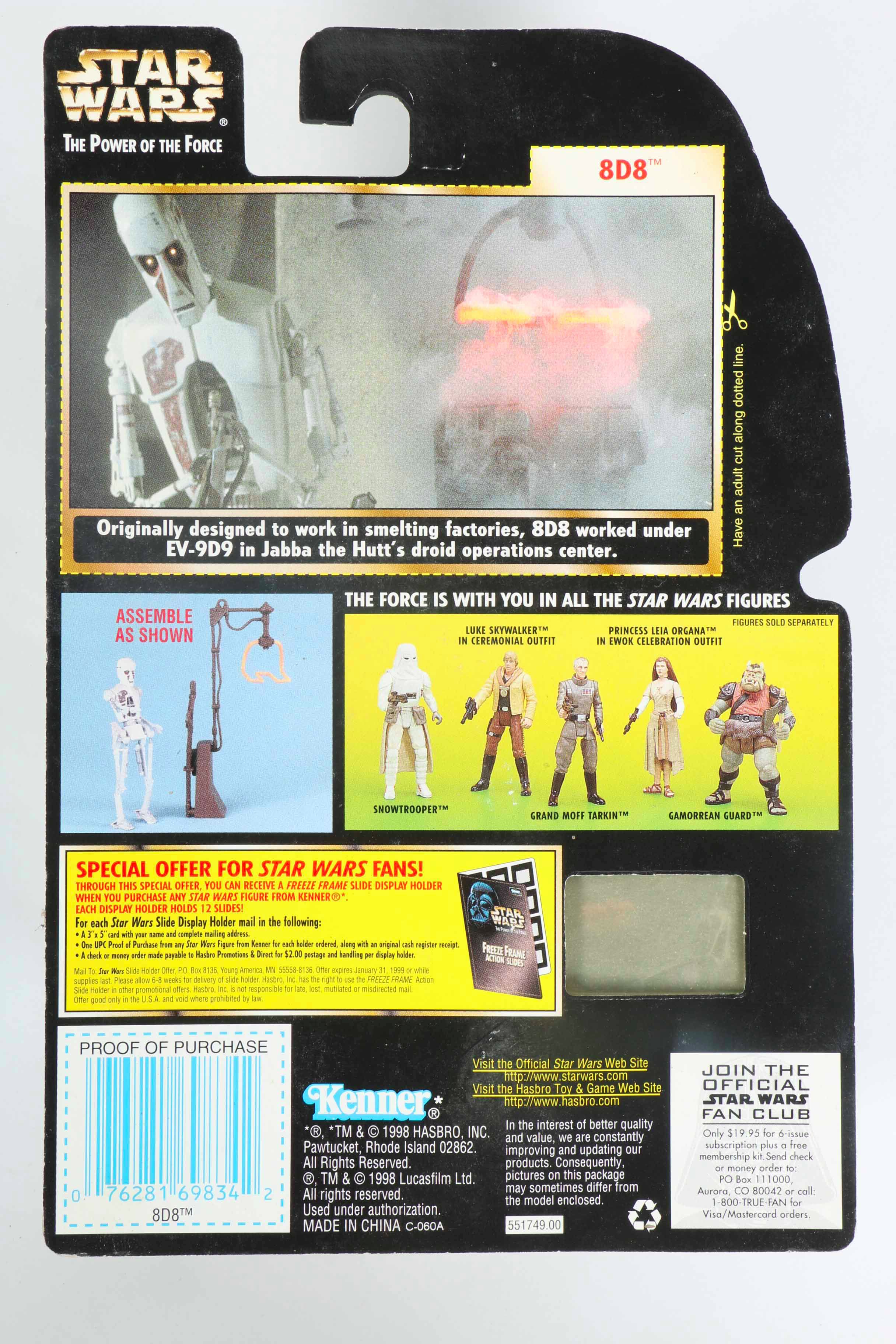 Unopened 1990s Star Wars Figurines from Kenner Toys