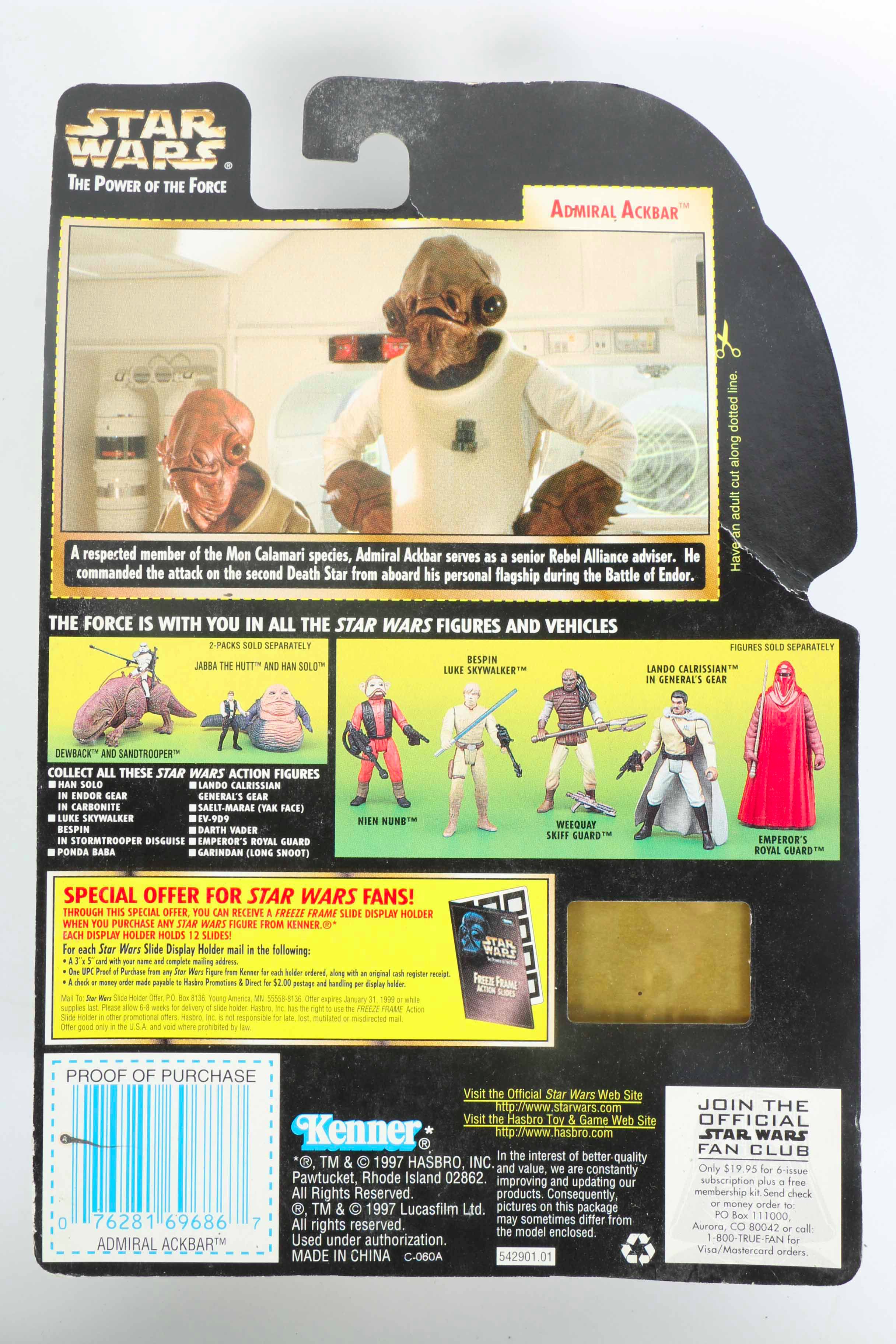 Unopened 1990s Star Wars Figurines from Kenner Toys