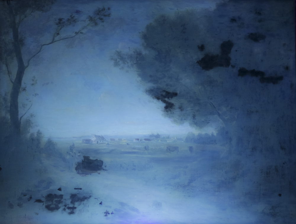 "Landscape by the Sea", The Jean Baptiste Camille Corot from the John H. Converse Collection