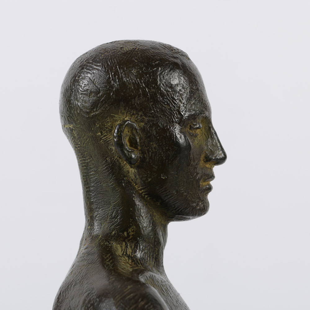 Miguel Garcia Delgado Limited Edition Bronze Sculpture of Nude Discus Thrower