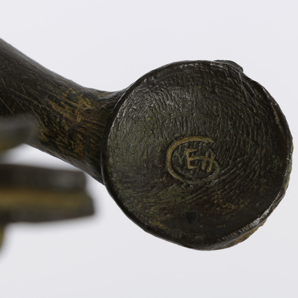 Miguel Garcia Delgado Limited Edition Bronze Sculpture of Nude Discus Thrower