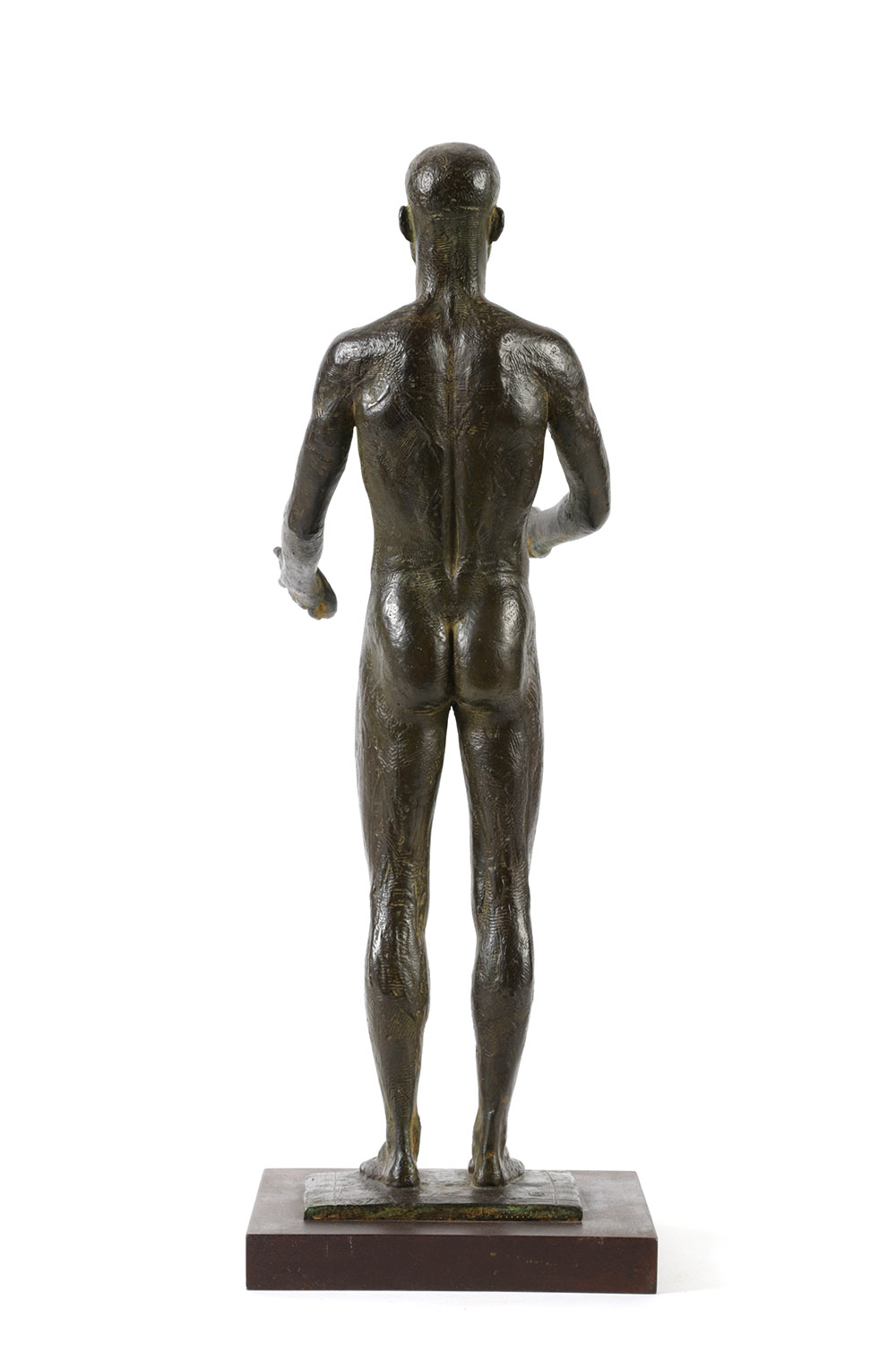 Miguel Garcia Delgado Limited Edition Bronze Sculpture of Nude Discus Thrower