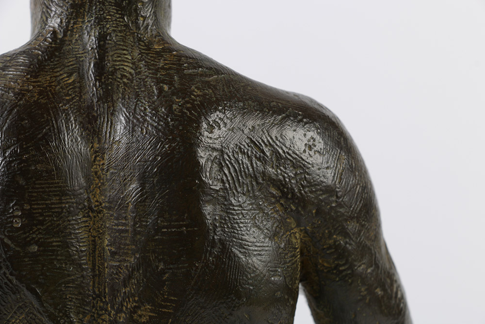 Miguel Garcia Delgado Limited Edition Bronze Sculpture of Nude Discus Thrower