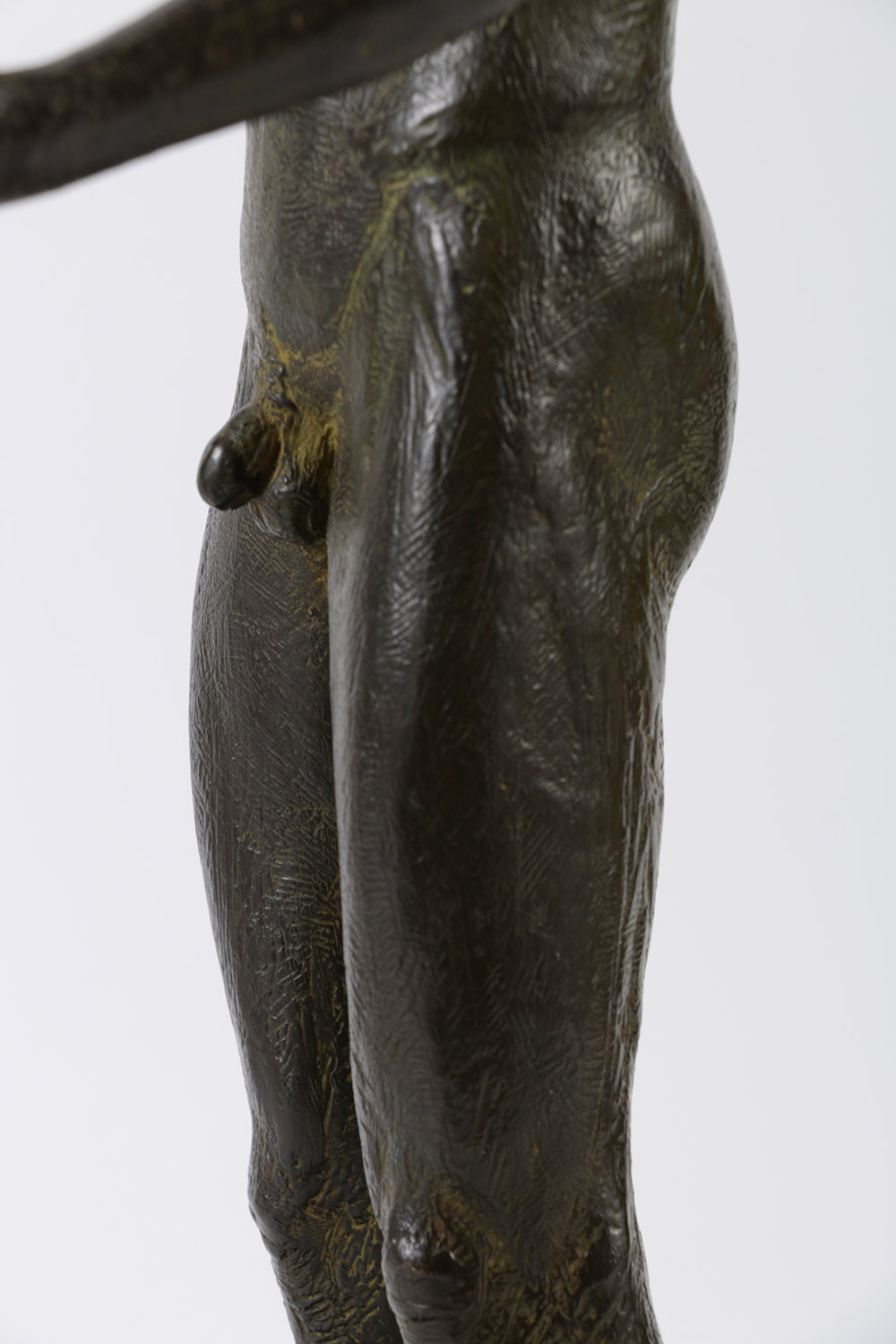 Miguel Garcia Delgado Limited Edition Bronze Sculpture of Nude Discus Thrower