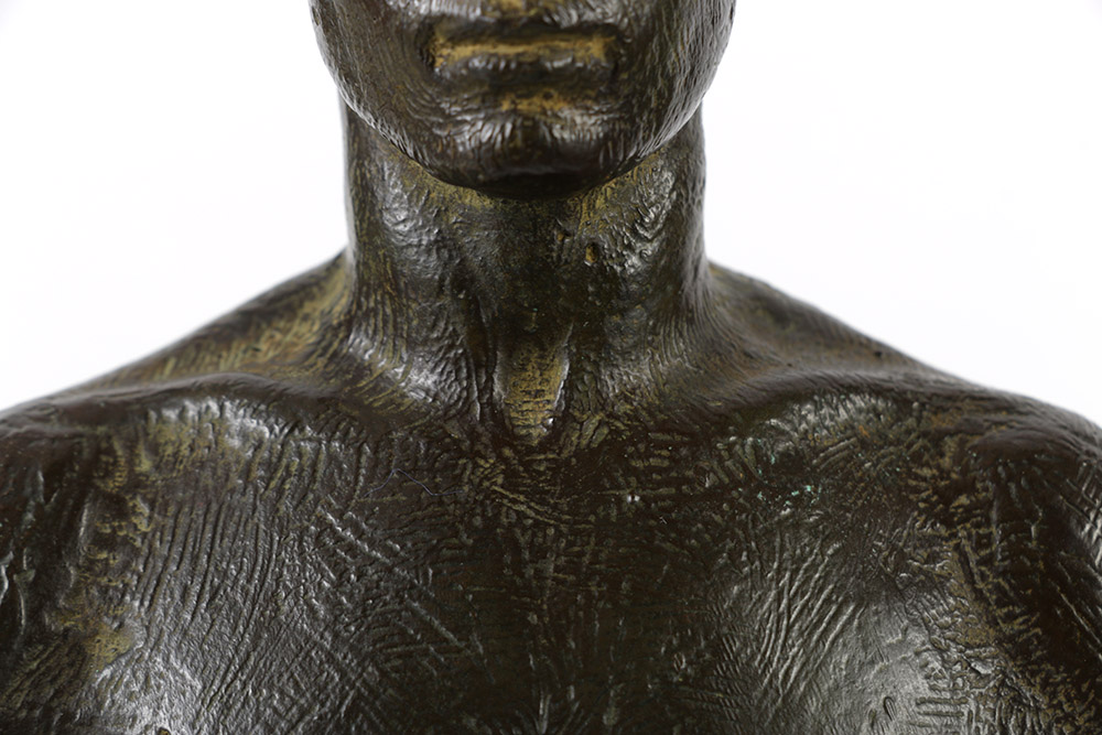 Miguel Garcia Delgado Limited Edition Bronze Sculpture of Nude Discus Thrower