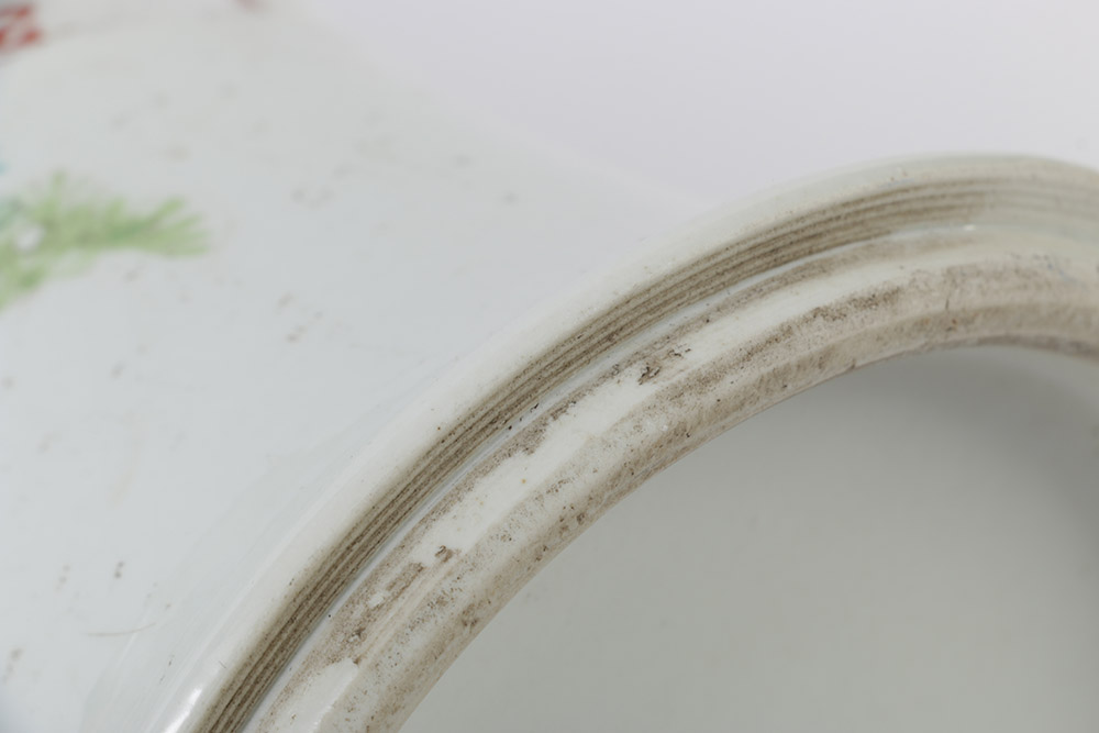 1919 Chinese Porcelain Gu Vase by Xu Shanqin