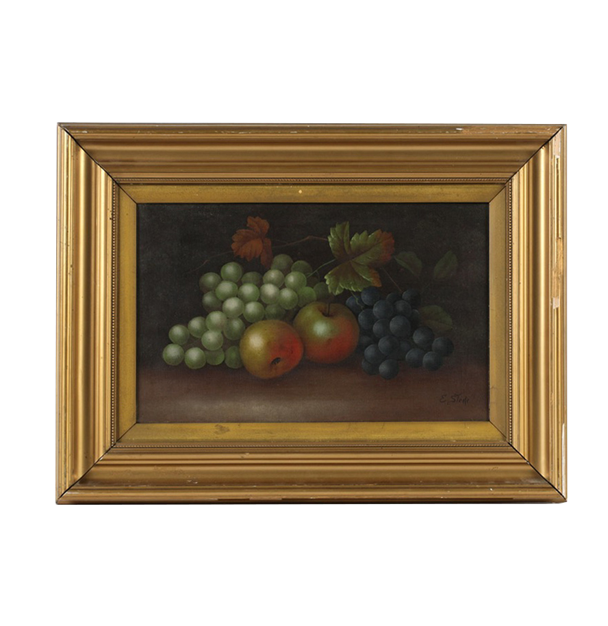 Edwin Steele Oil on Canvas of Still Life