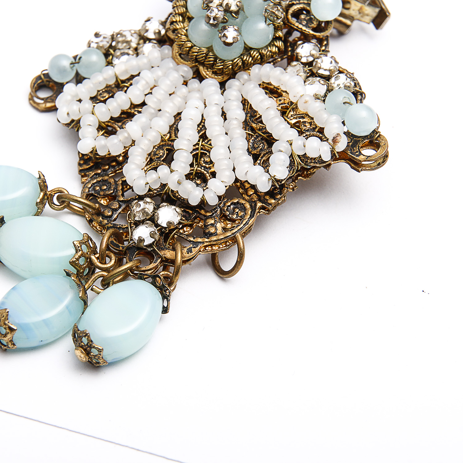 Vintage Karen Landon Chandelier Earrings