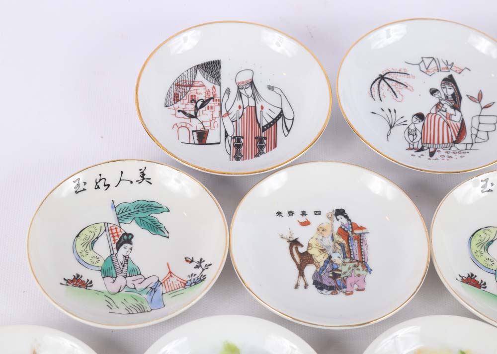 Collection of Small Trinket Plates