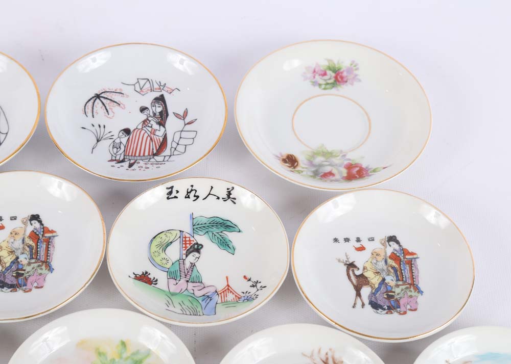 Collection of Small Trinket Plates