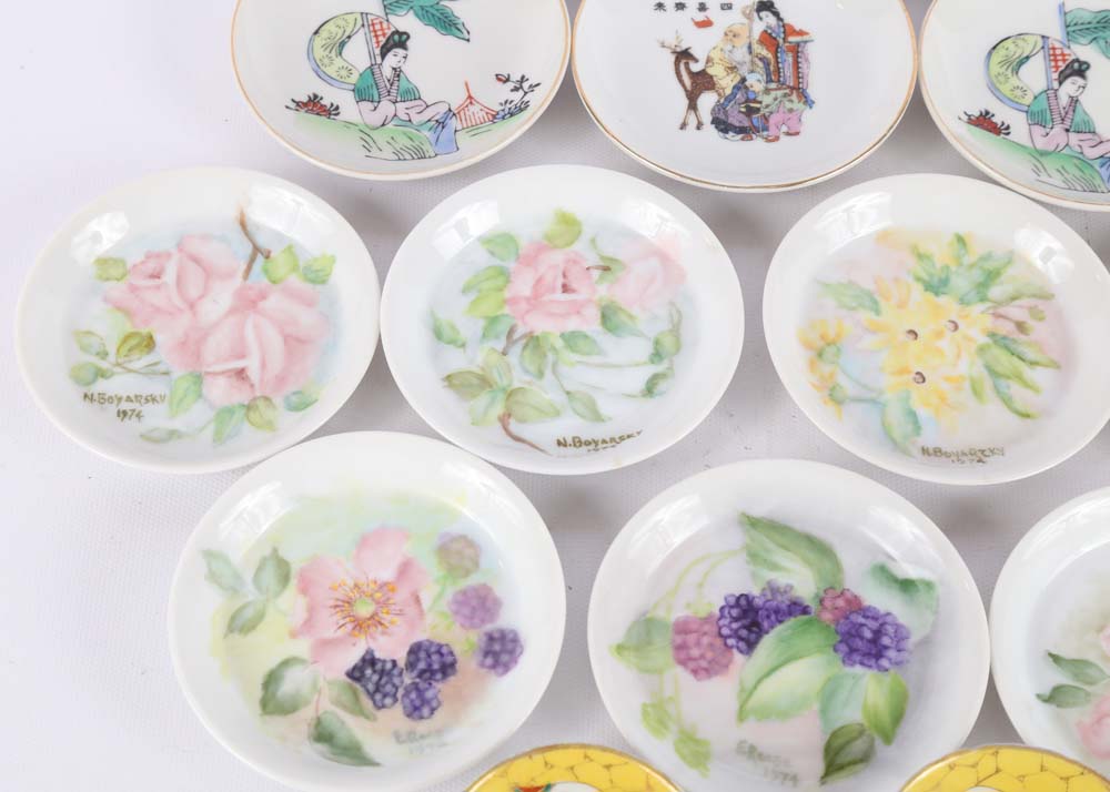 Collection of Small Trinket Plates
