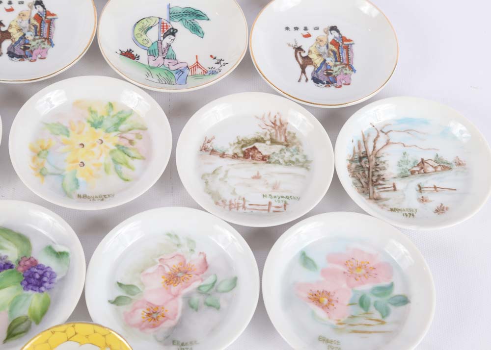 Collection of Small Trinket Plates
