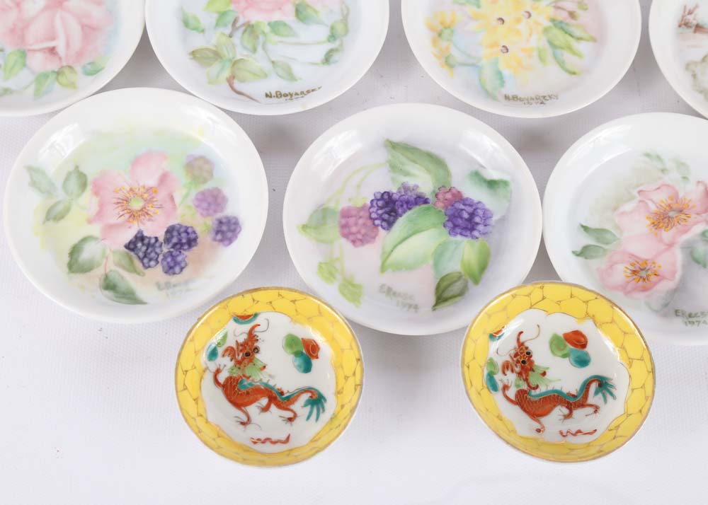 Collection of Small Trinket Plates