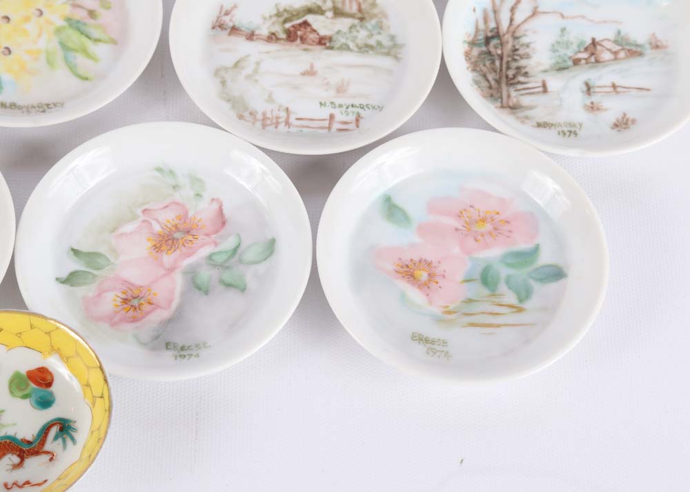 Collection of Small Trinket Plates
