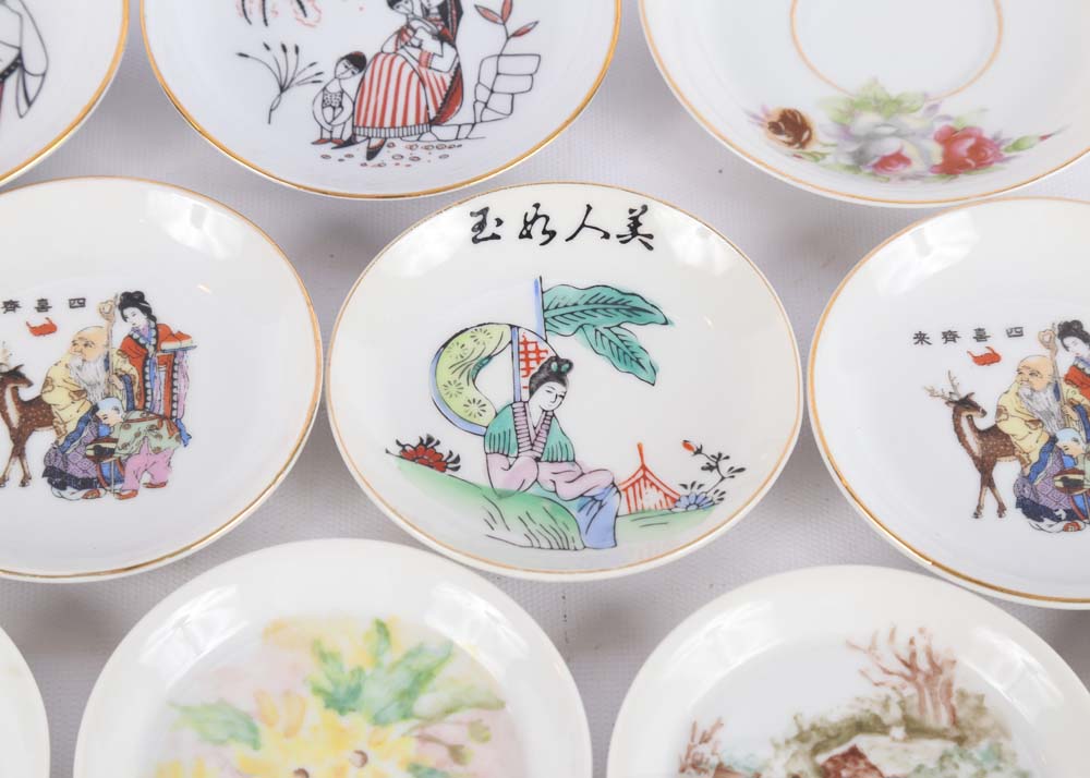 Collection of Small Trinket Plates