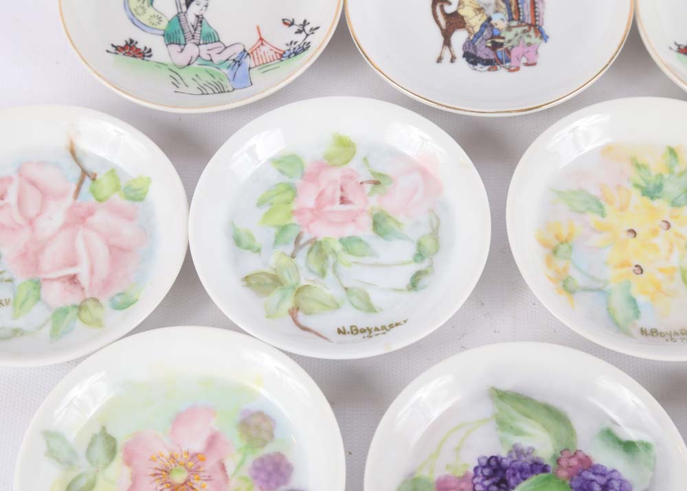 Collection of Small Trinket Plates