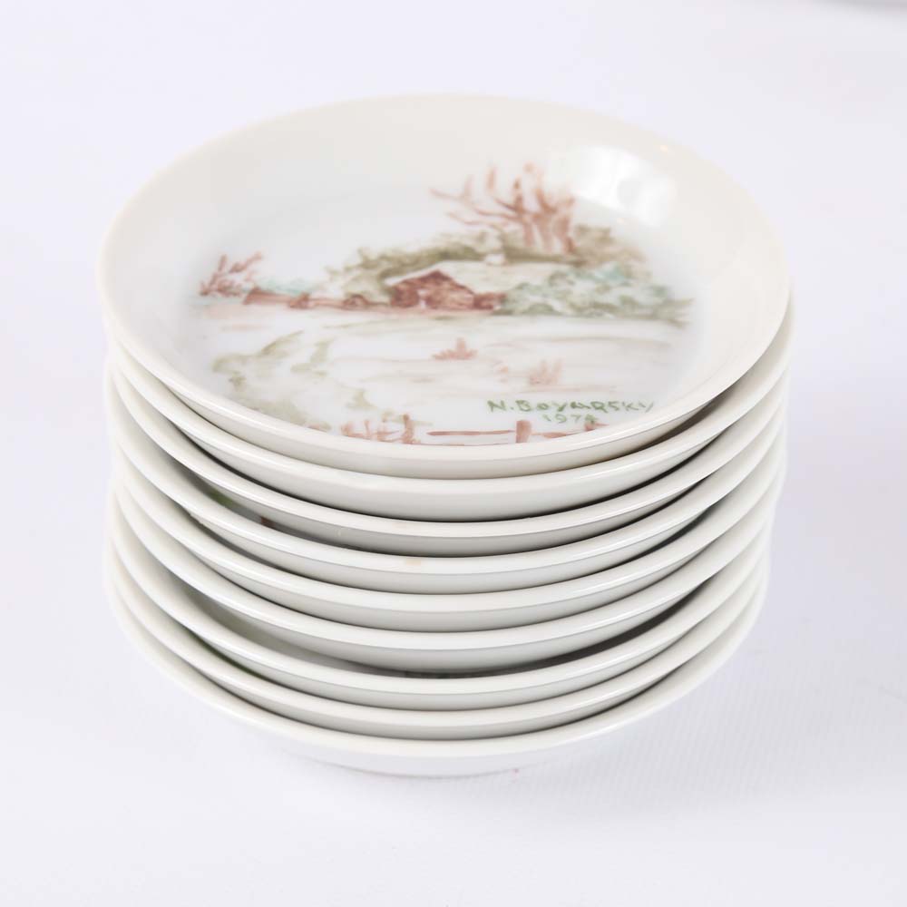 Collection of Small Trinket Plates