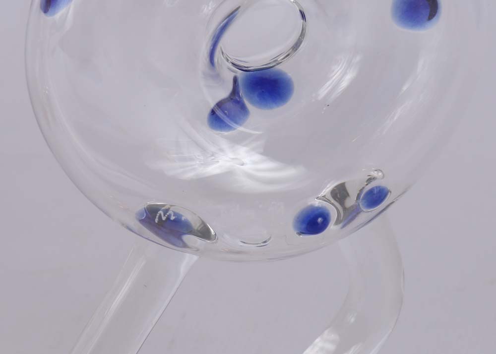 Masami Koda Flame Work Glass Sculpture