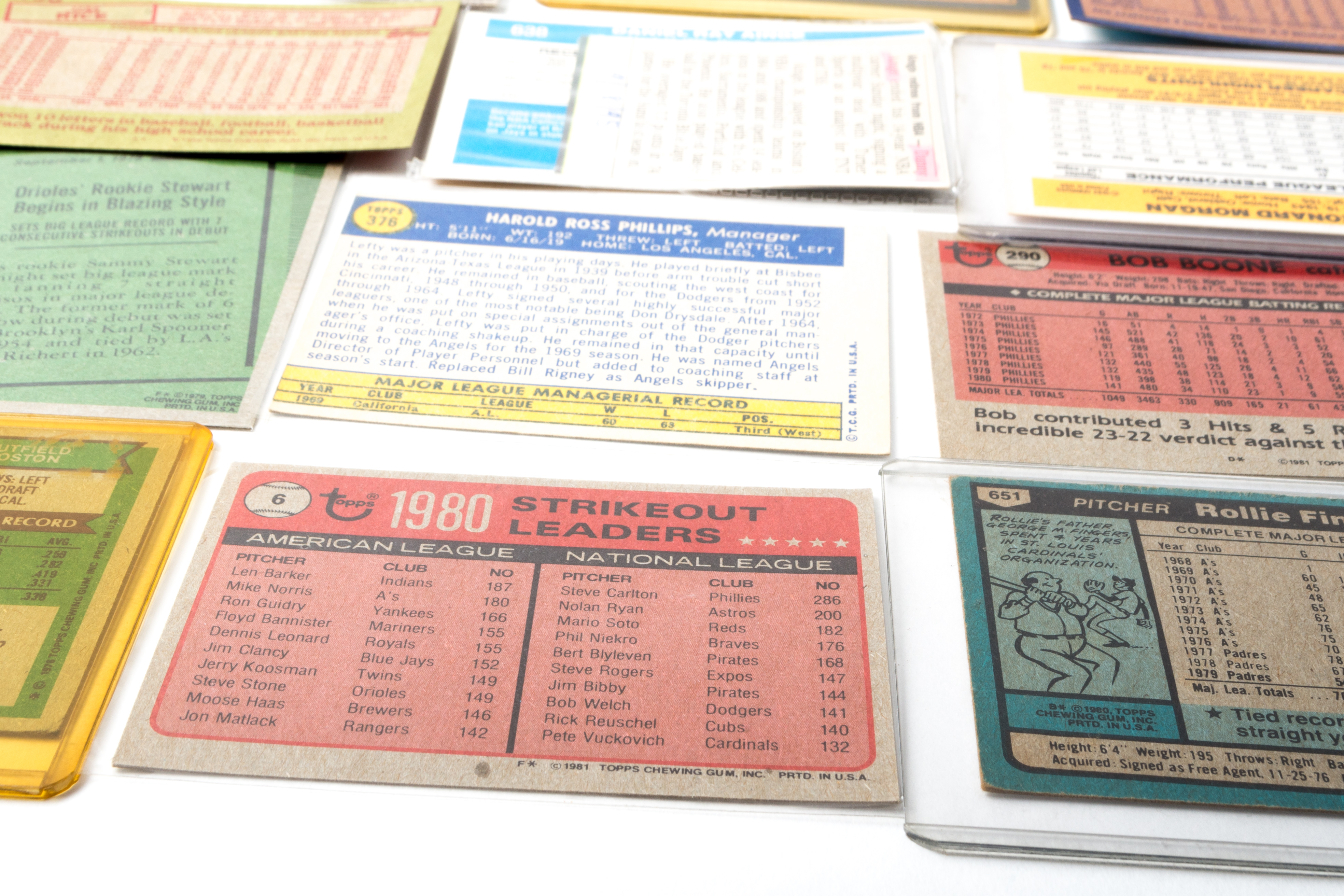 Collection of Vintage Baseball Cards