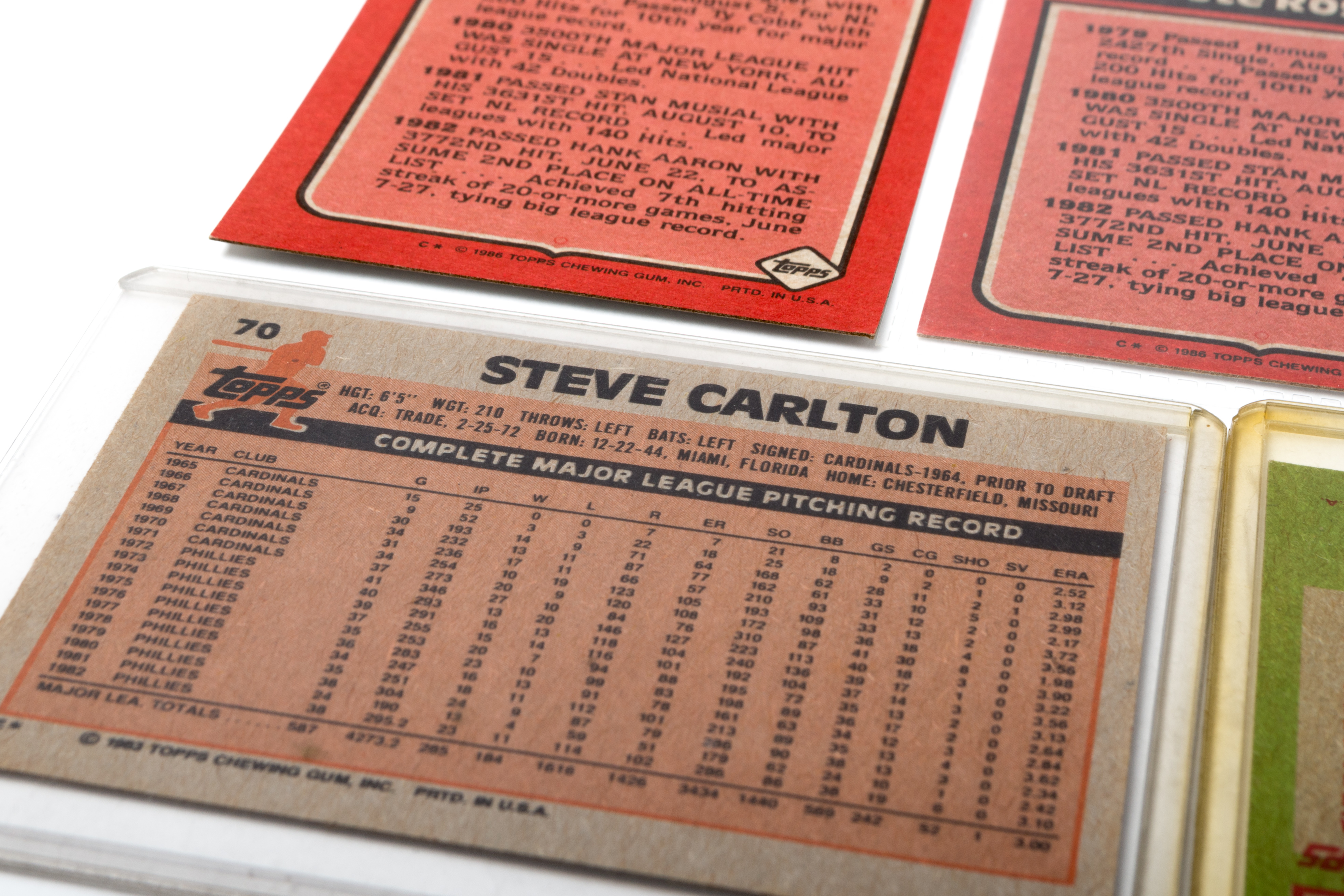 Collection of Vintage Baseball Cards