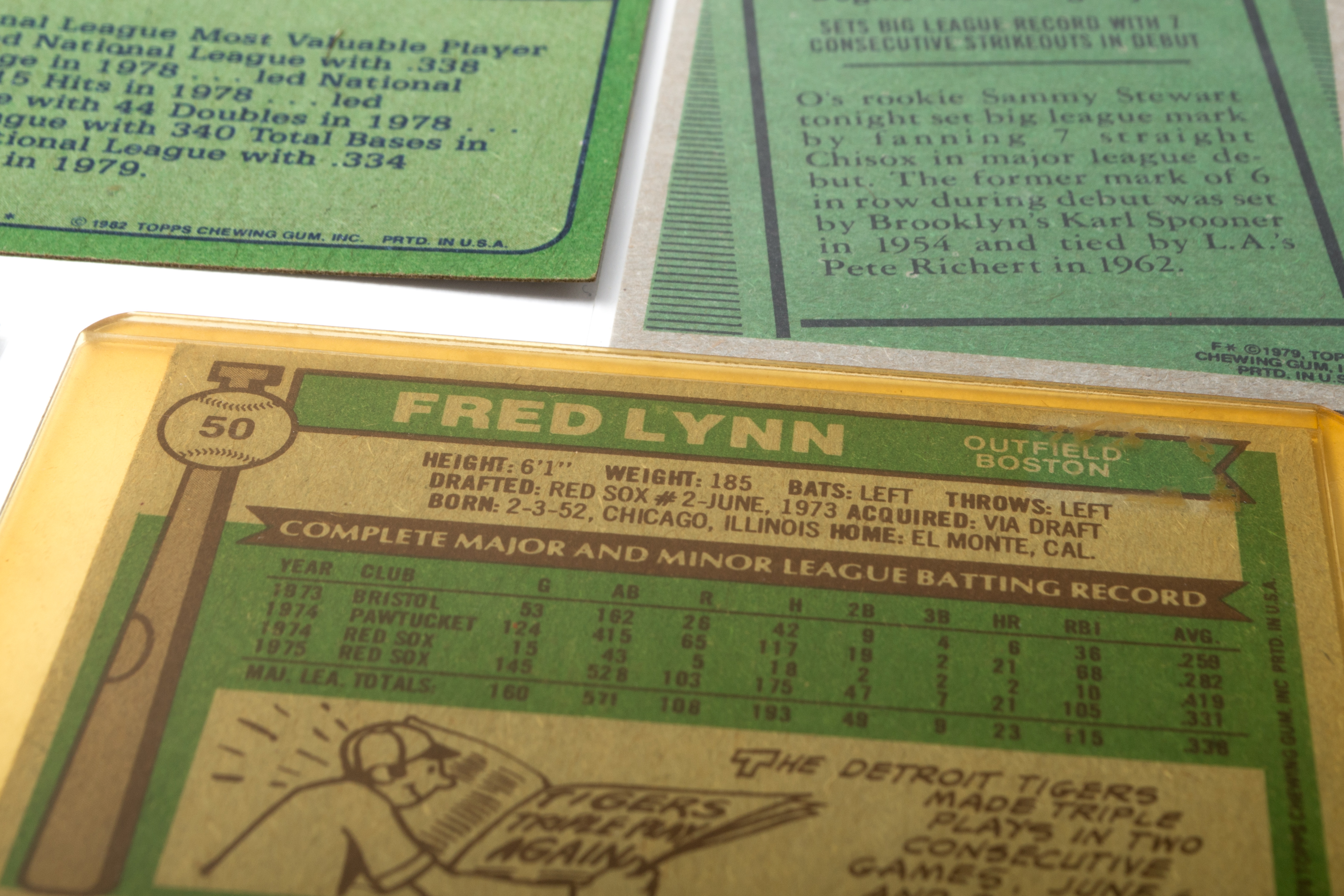 Collection of Vintage Baseball Cards