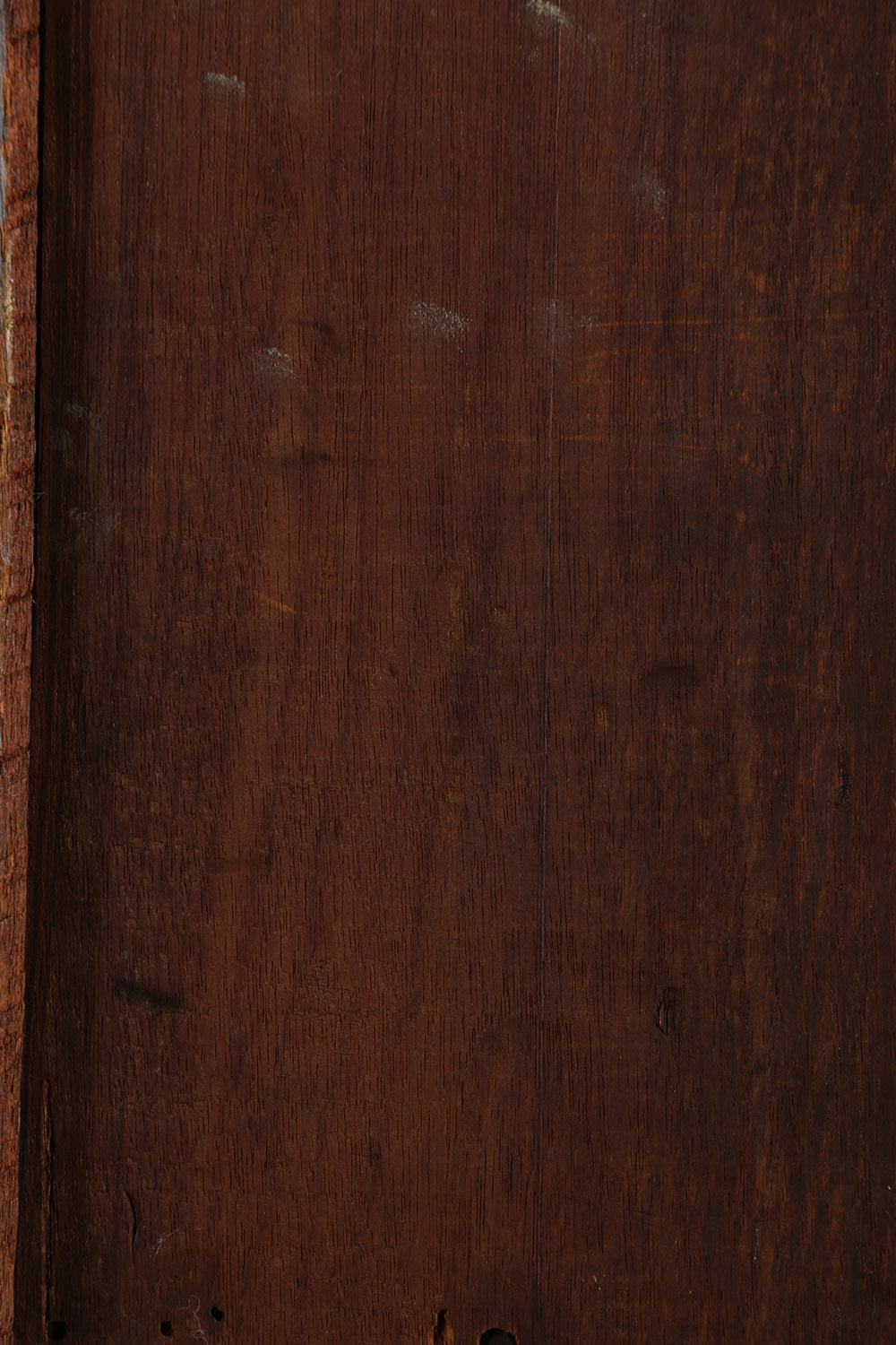 Cherry Inlaid Federal Corner Cupboard