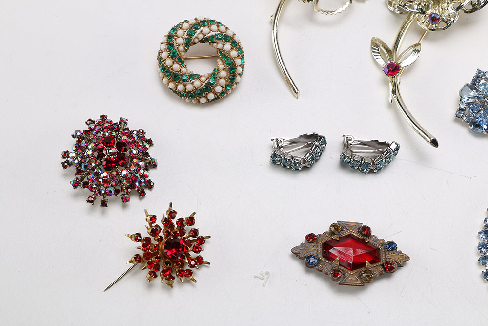Selection of Colorful Costume Jewelry