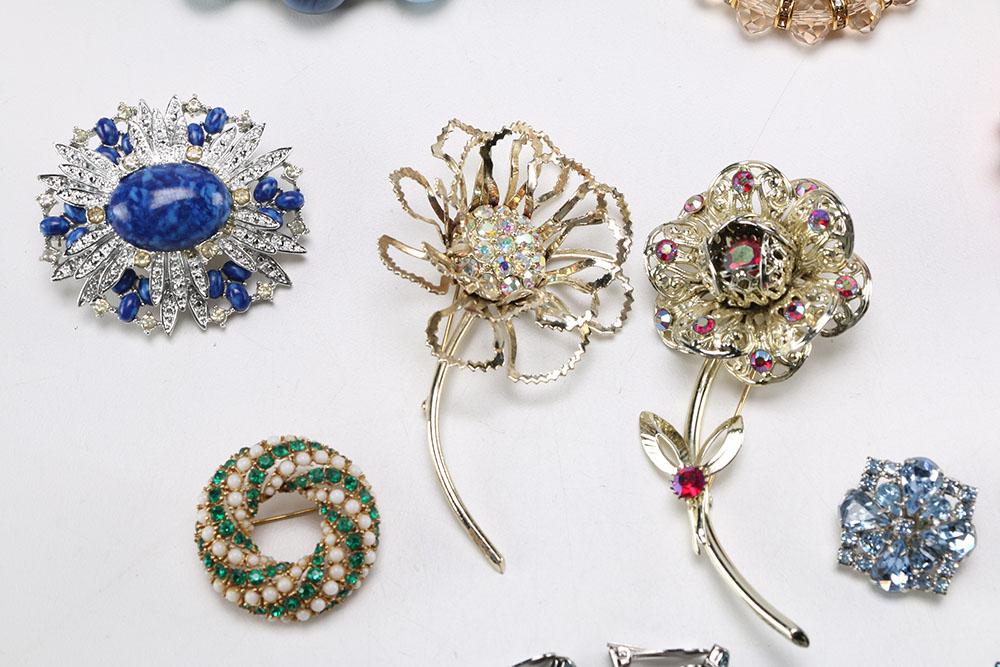 Selection of Colorful Costume Jewelry