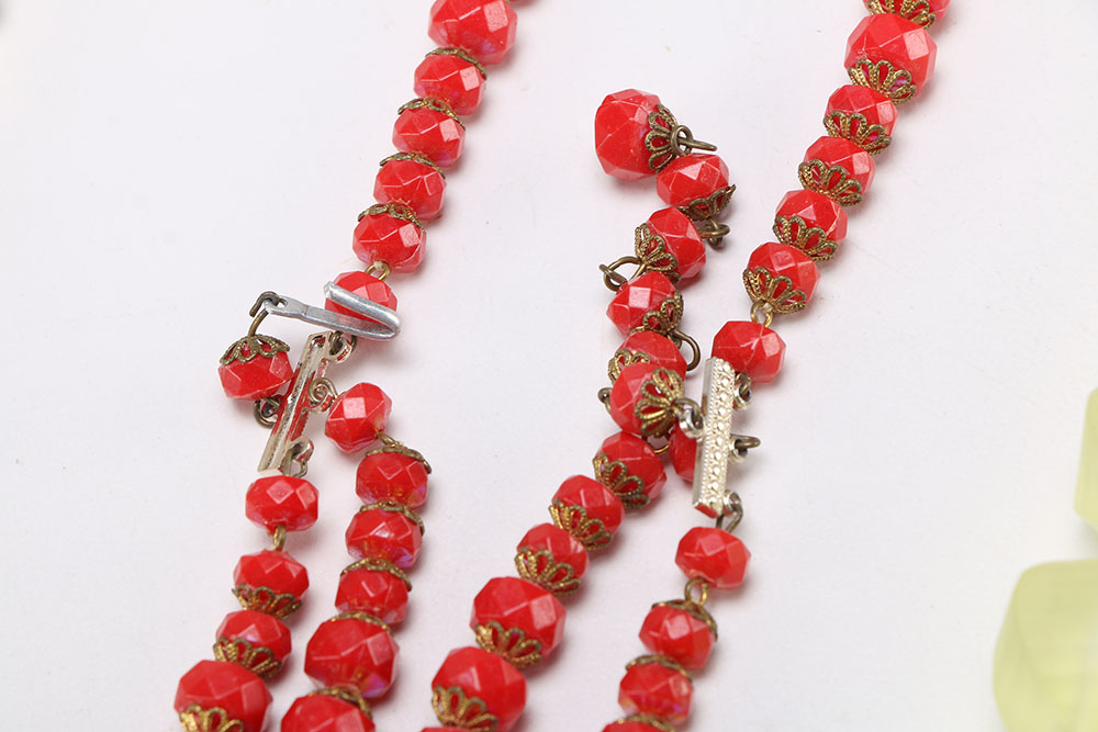 Selection of Colorful Costume Jewelry