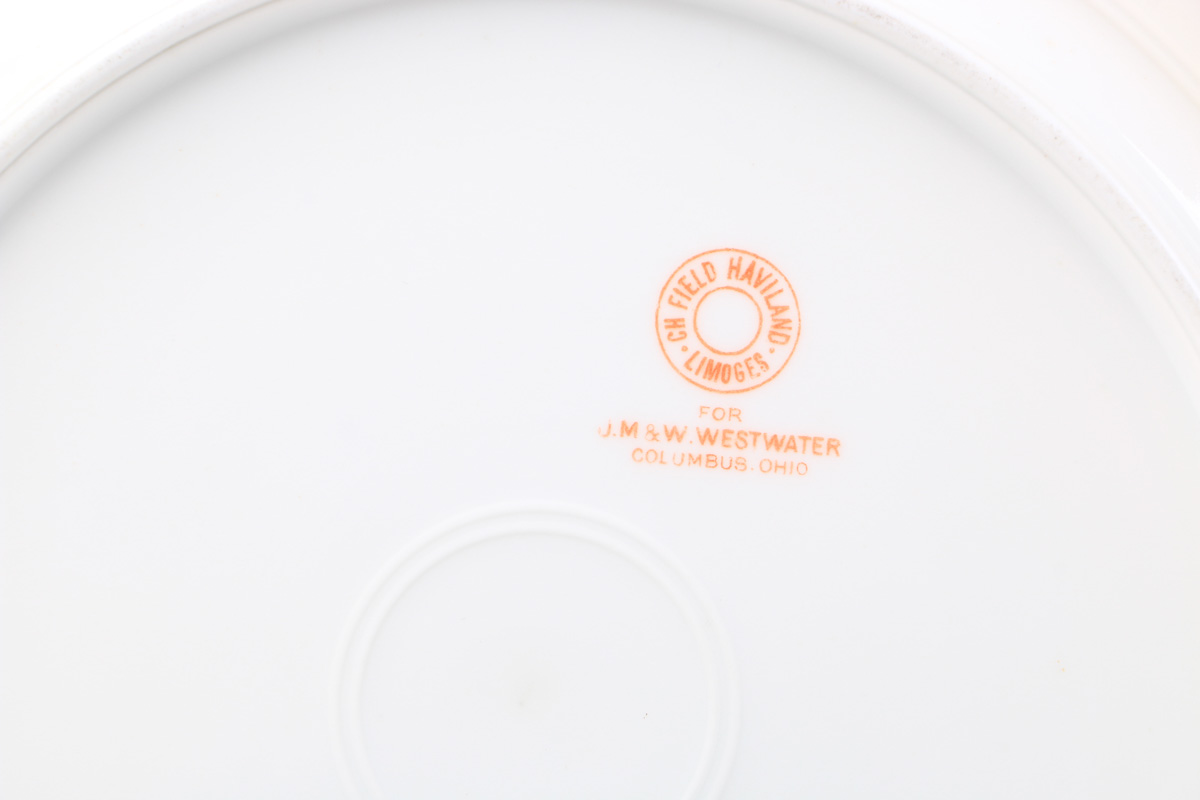 Charles Field Haviland Limoges Plates