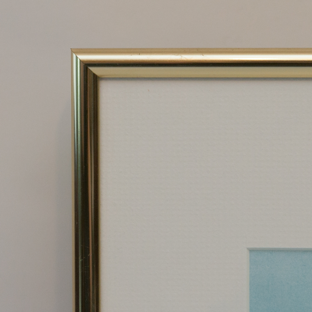 Framed Offset Lithograph by S. McLoughlin