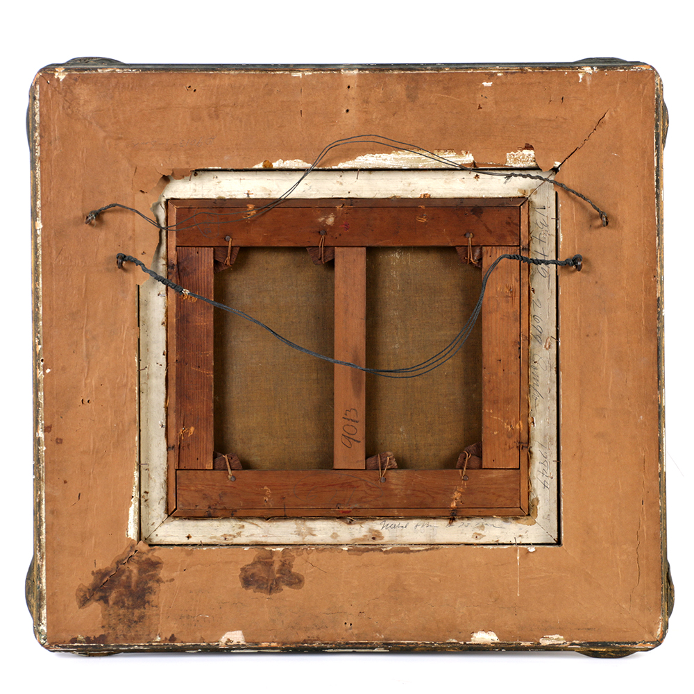 Anton Mauve Oil on Canvas of Cart Driver